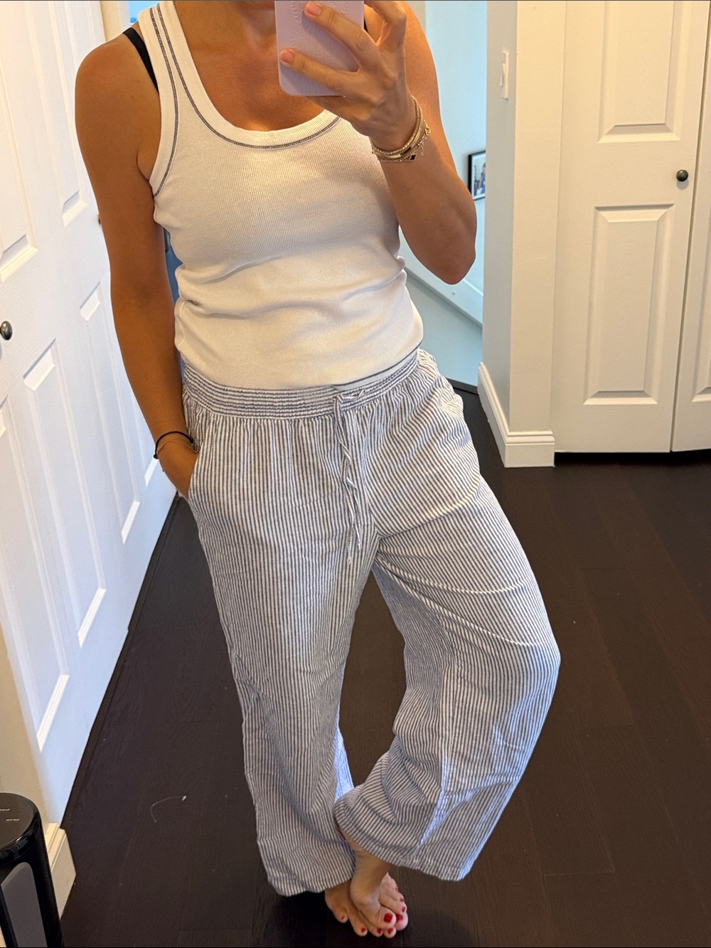 H&M Stripped Pants